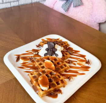 Salted Caramel Waffle